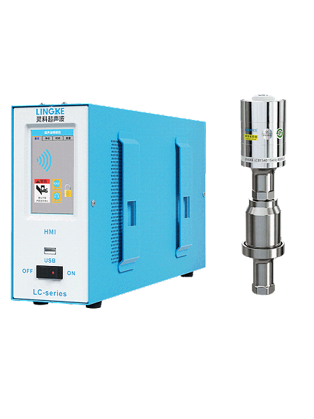 15kHz-4000W 數字 靈科超聲波發生器+超聲波換能器