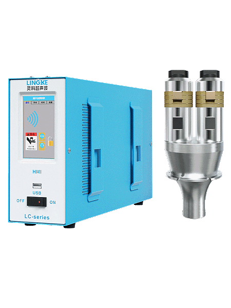 20kHz-3200W 數字 靈科超聲波發生器+超聲波換能器