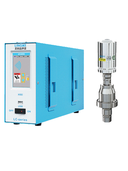 20kHz-3000W 數字 靈科超聲波發生器+超聲波換能器