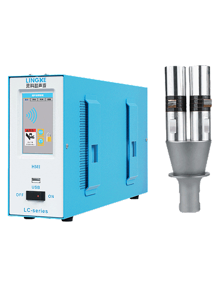 20kHz-2600W 數字 靈科超聲波發生器+超聲波換能器