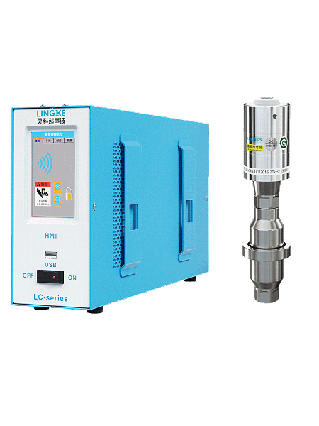20kHz-1500W 數字 靈科超聲波發生器+超聲波換能器