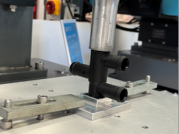 靈科超聲波-三通水閥閥體焊接