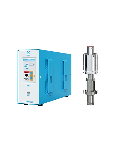 28kHz-1200W 數字 靈科超聲波發生器+超聲波換能器 夾持款
