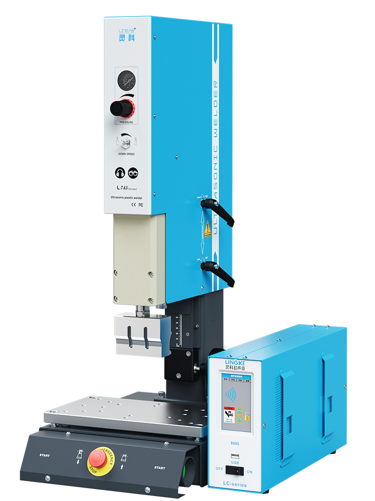 靈科超聲波塑料焊接機 28kHz-1200W L745 Standard 數字