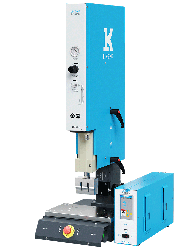 靈科超聲波塑料焊接機 28kHz-1200W L745 ES 數字