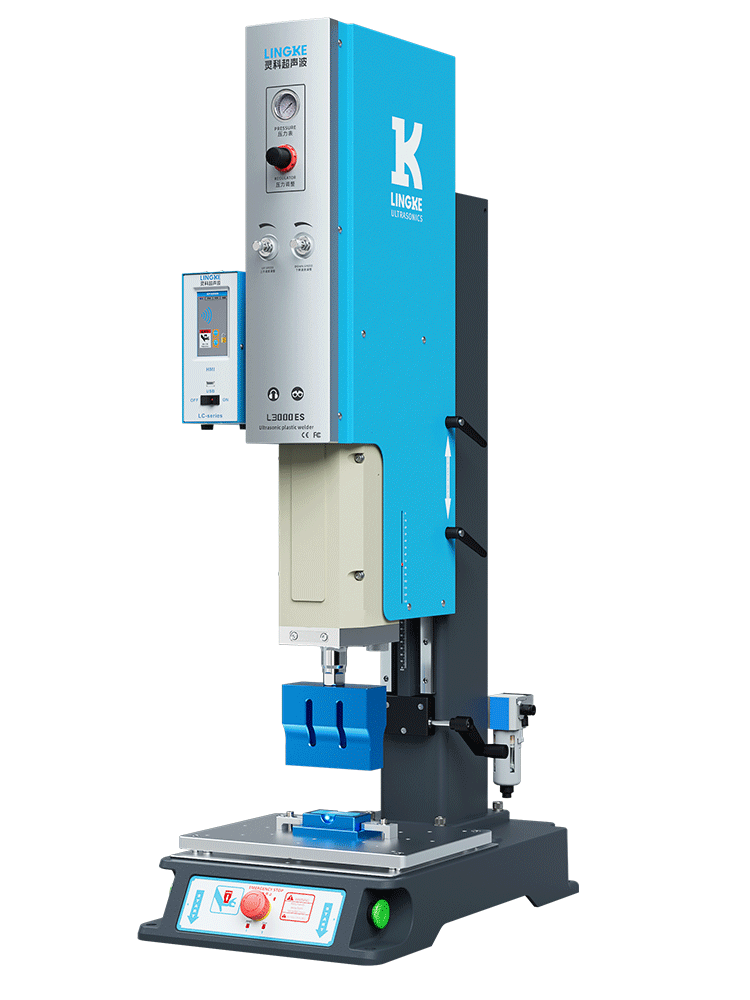 靈科超聲波塑料焊接機 方立柱 20kHz-2000/2600W L3000 ES 數(shù)字