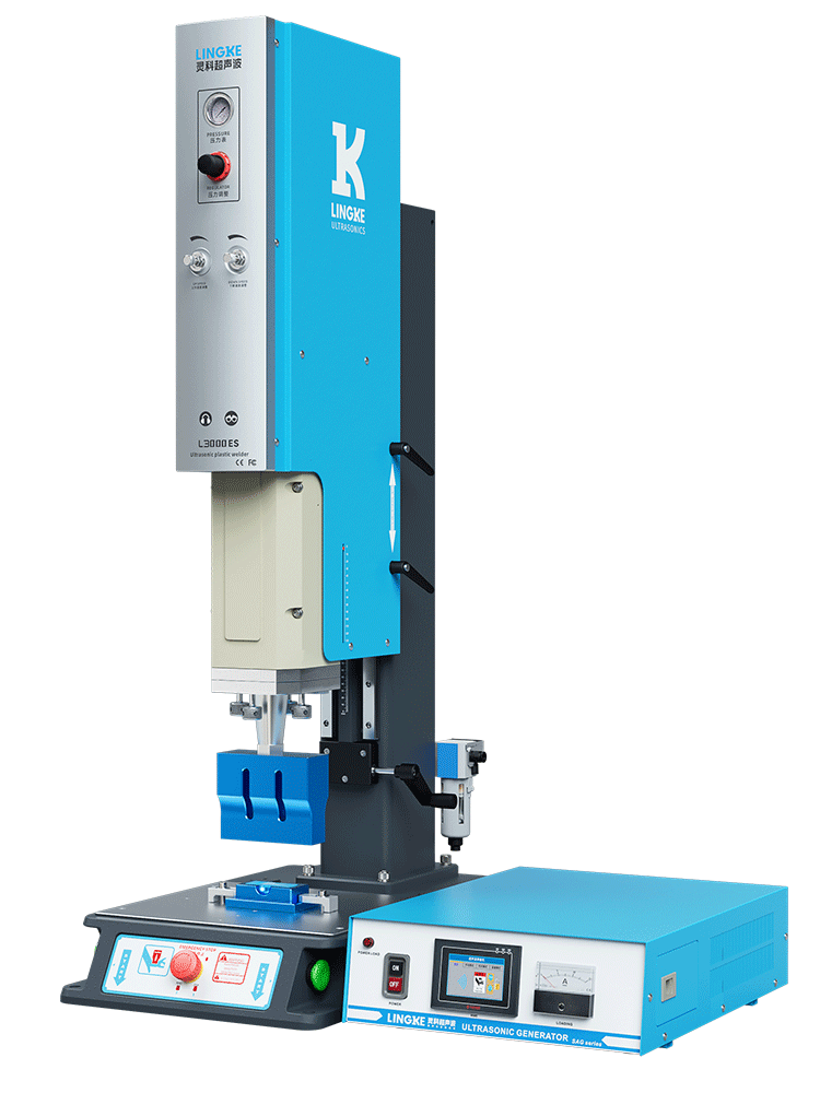 靈科超聲波塑料焊接機（方立柱） 15kHz-2600/3000W L3000 ES 模擬
