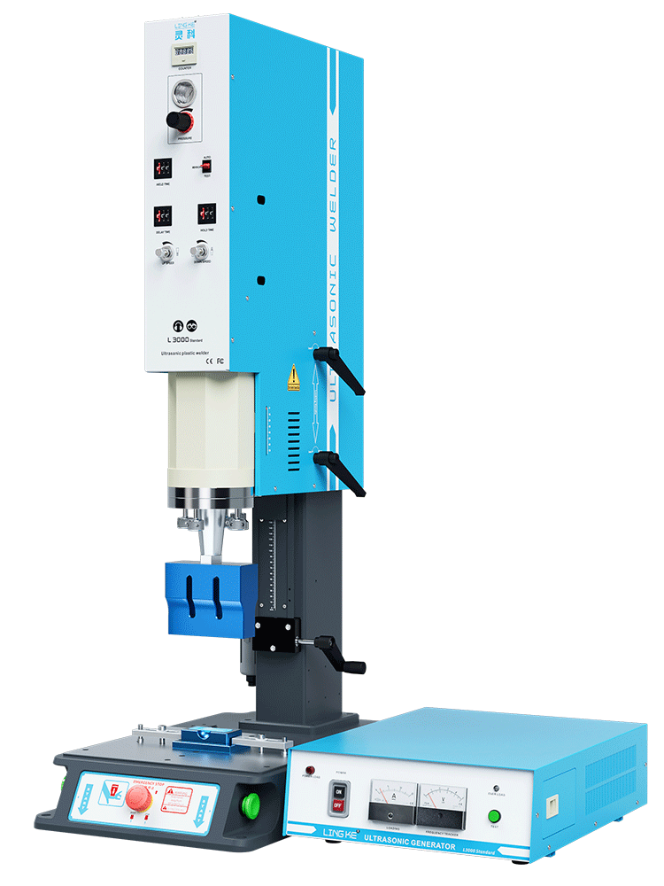 靈科超聲波塑料焊接機 方立柱 15kHz-2600/3200W L3000 Standard 模擬