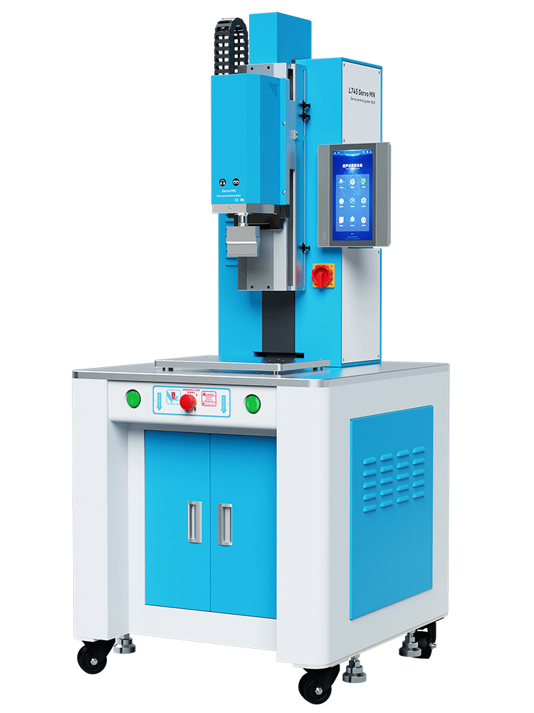 靈科伺服超聲波塑料焊接機 35kHz1200W L745 Servo MN 豪華臺機型