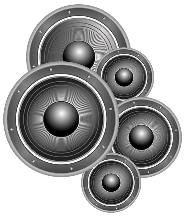 千庫網(wǎng)_喇叭音響黑_元素編號7468835