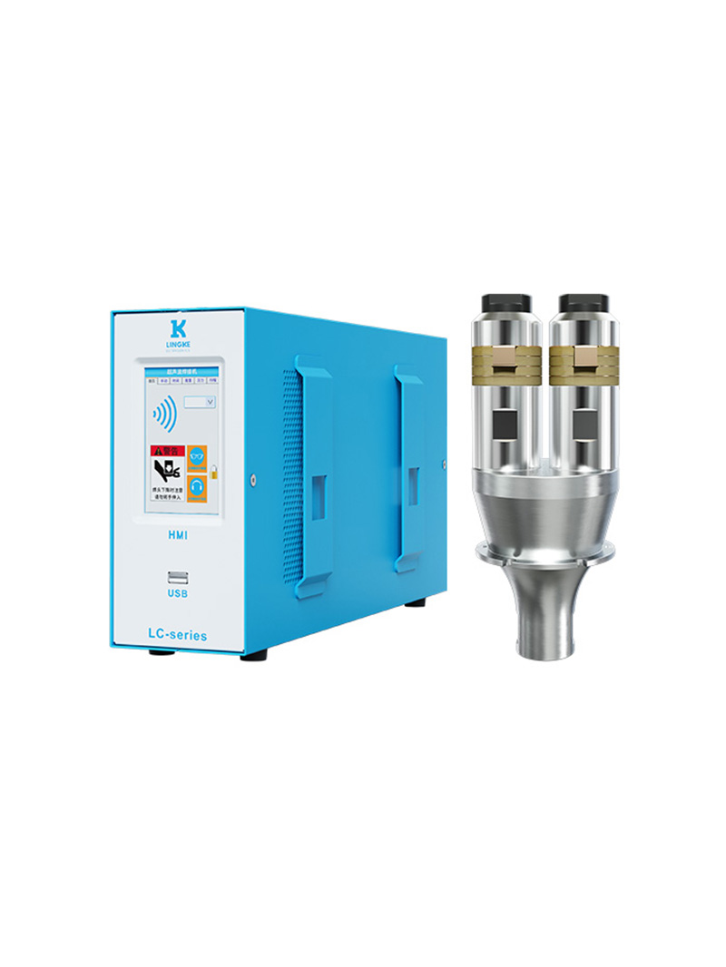 20kHz-3200W 數字 靈科超聲波發生器+超聲波換能器