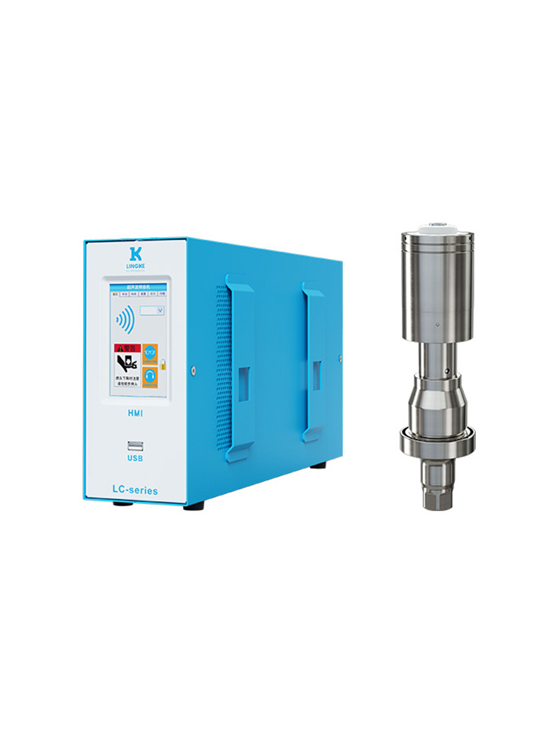 20kHz-3000W 數字 靈科超聲波發生器+超聲波換能器