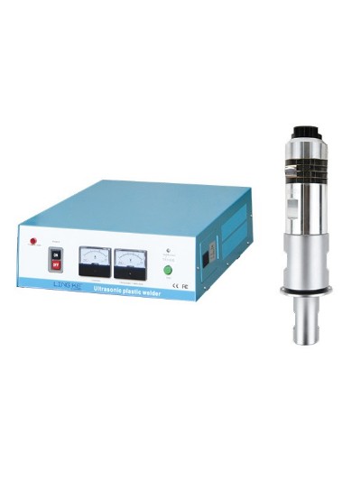 20kHz-2000W 模擬 靈科超聲波發生器+超聲波換能器 直筒型